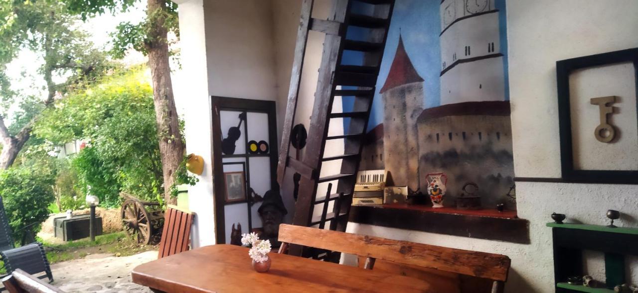 Casa Din Coltul Cetatii Villa Szászhermány Kültér fotó